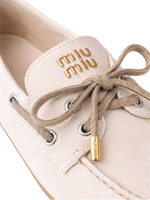 Loafer Boat MIU MIU | 5D687EBVCF0379